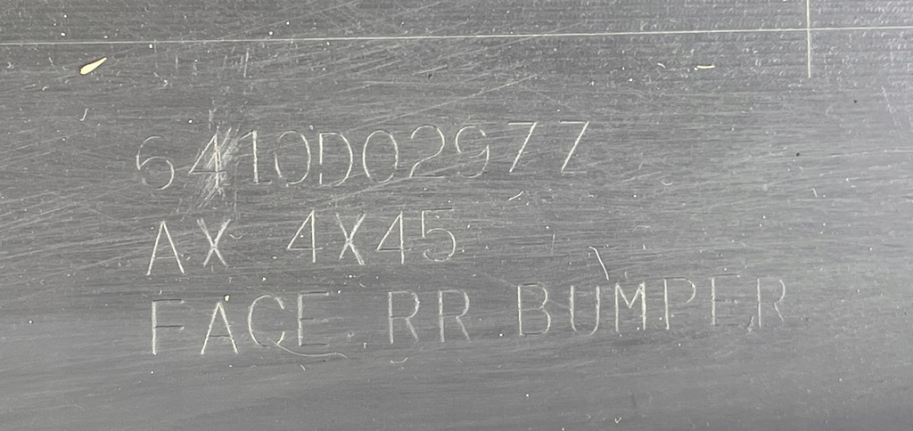 фото №14, Mitsubishi eclipse cross 2018 - бампер задня задній частина верхній pdc