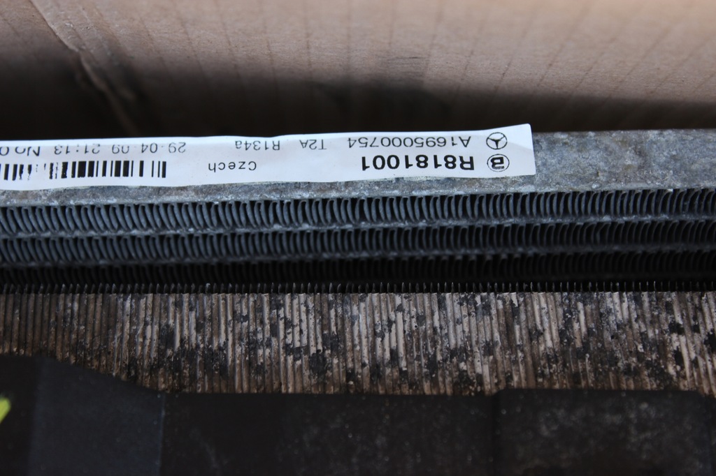 фото №8, Радиатор wody вентилятор mercedes w245 1.5 b авто