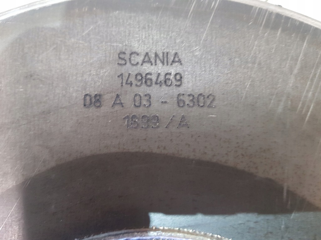 фото №6, Глушник коливань wału1496469 scania r euro 4 dc1213