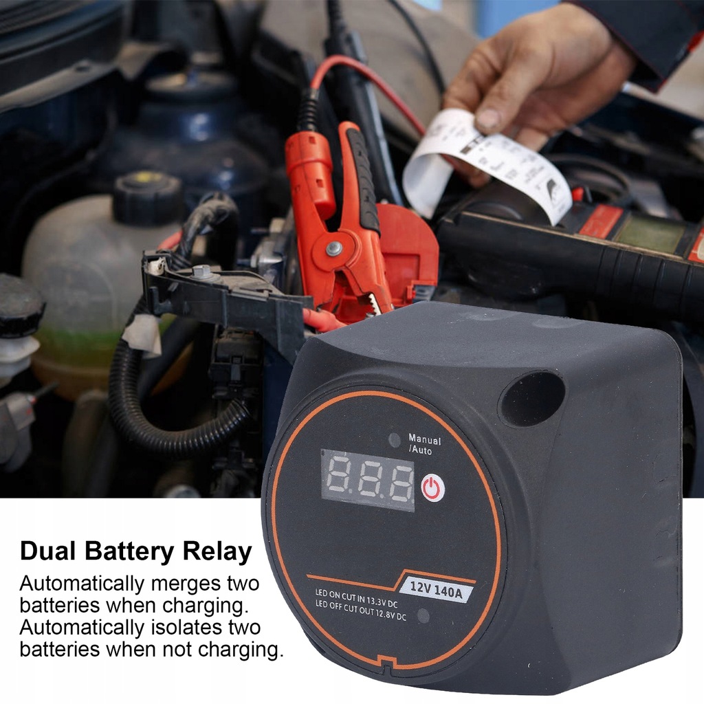 фото №15, Изолятор сепаратор двойного аккумулятора 12v 140a