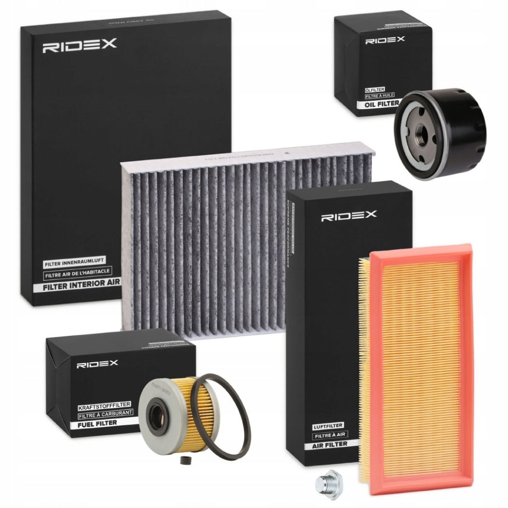 Купити Набір фільтрів ridex 4055f32148 do renault clio ii bb0/1/2, cb0/1/2