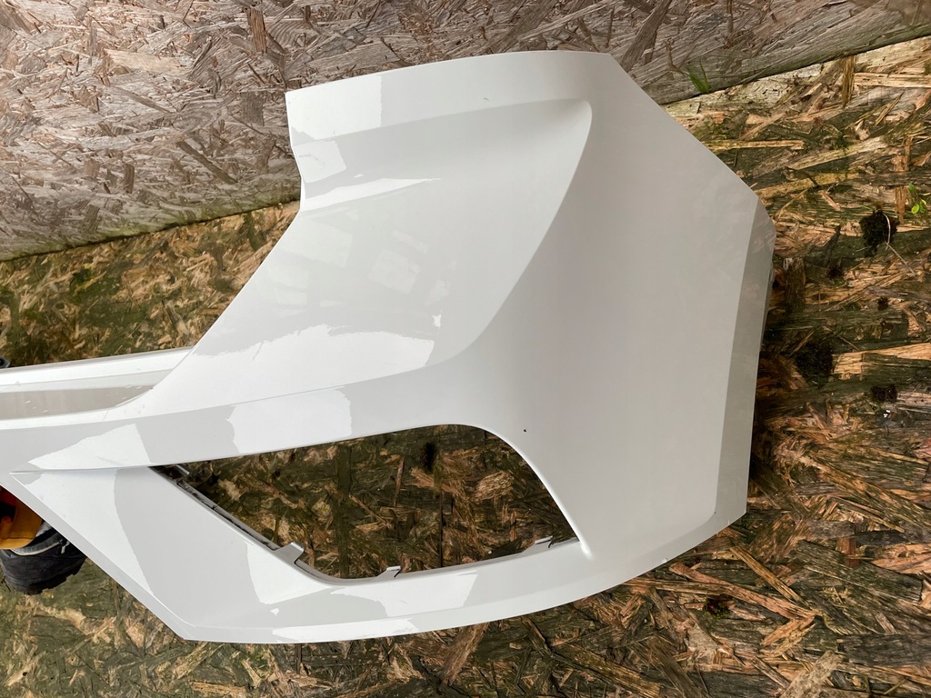 фото №4, Vw t-roc бампер задняя задний белый