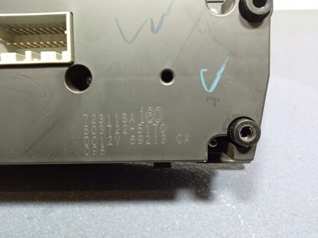 фото №7, Subaru forester ii sg переключатель панель кондиционера обдув 72311sa160