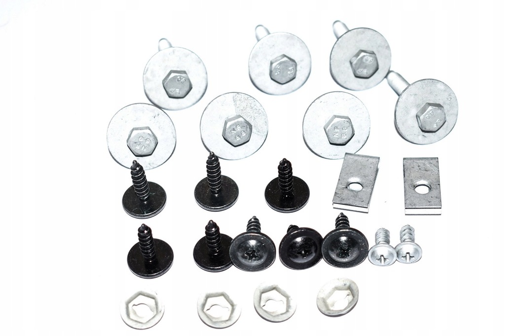 фото №1, Комплект элементов монтажных спойлер перед mini r50 r52 r53