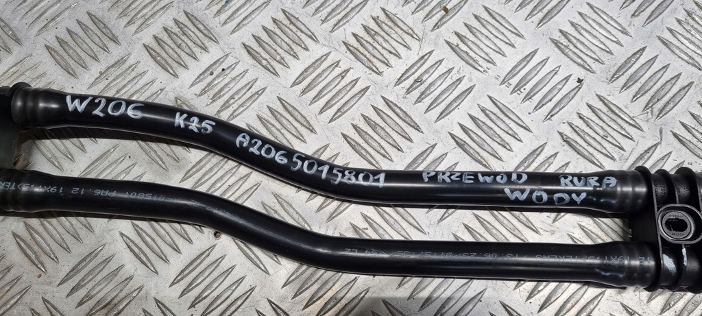 фото №11, Mercedes w206 труба wąż шланг wody a2065015801