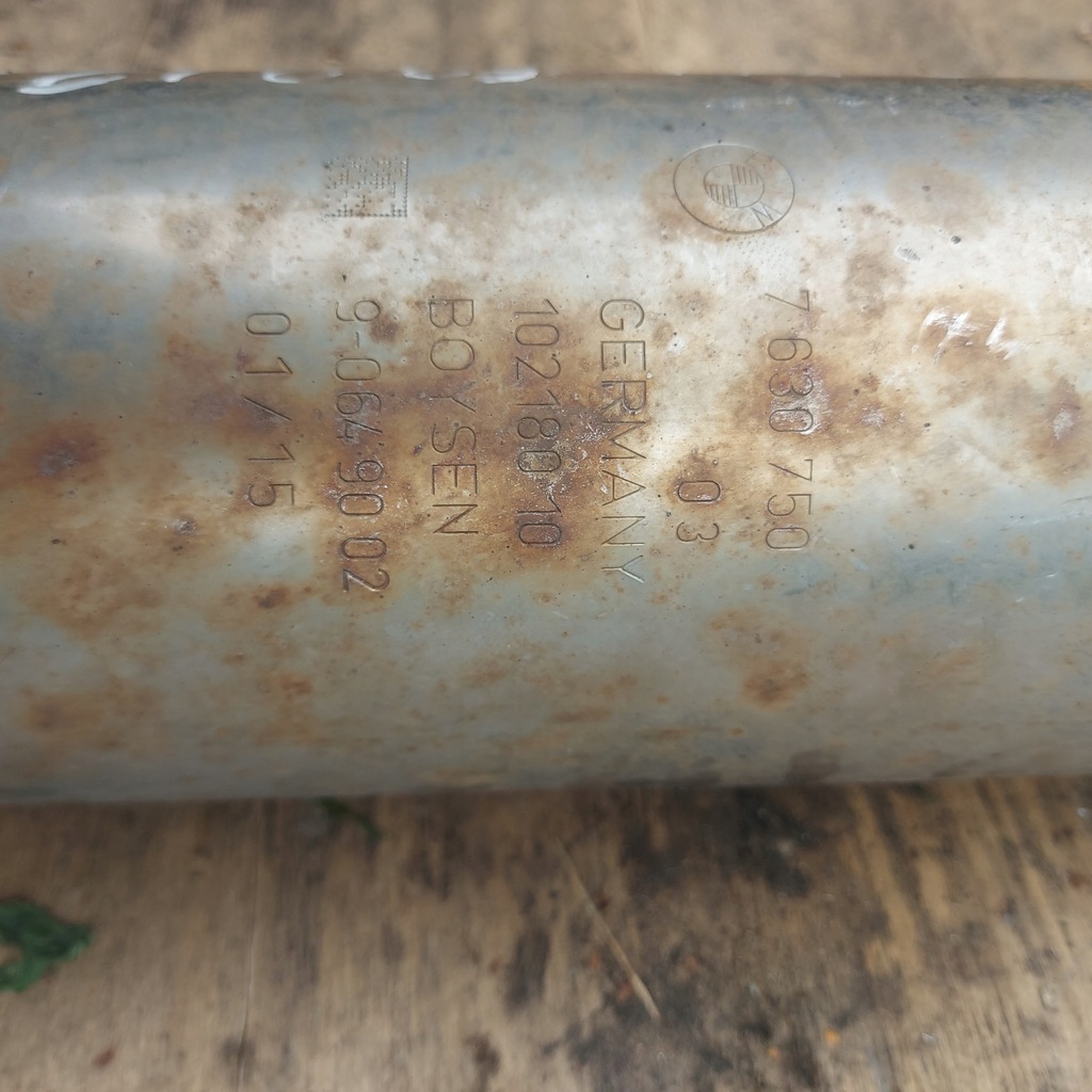 фото №5, Гасник вихлоп середній bmw f22 f23 2.0b 7630750