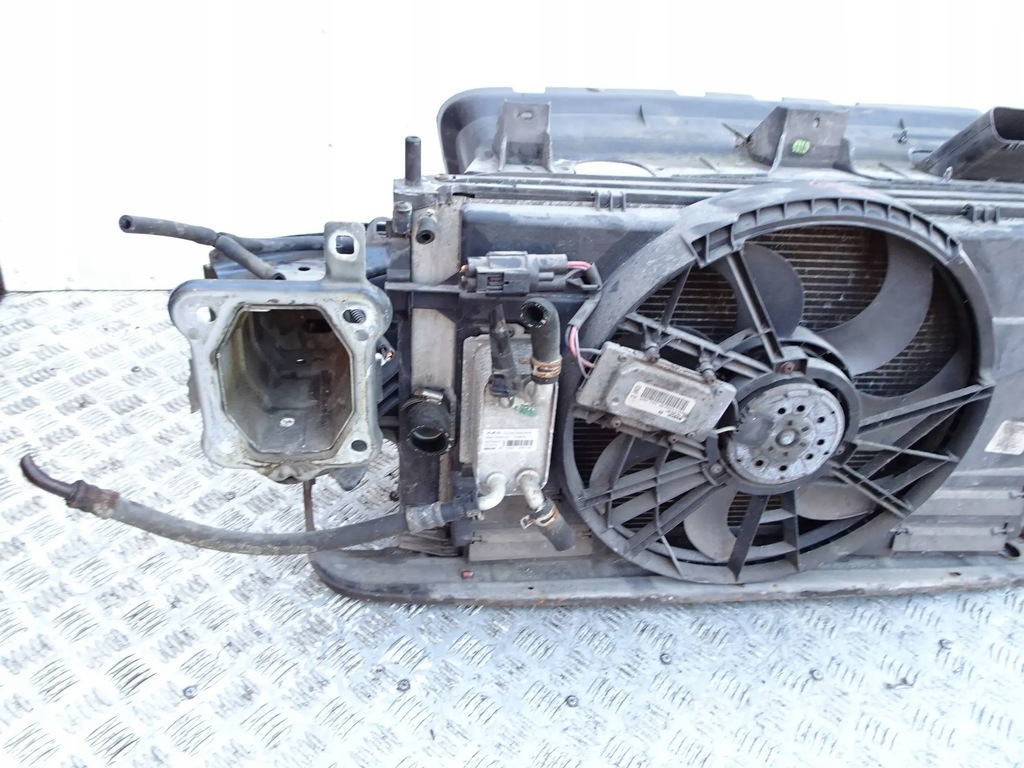 фото №8, Pas передній радіатор kpl. volvo s40 v50 c70 ii 2.4 b автоматична коробка передач