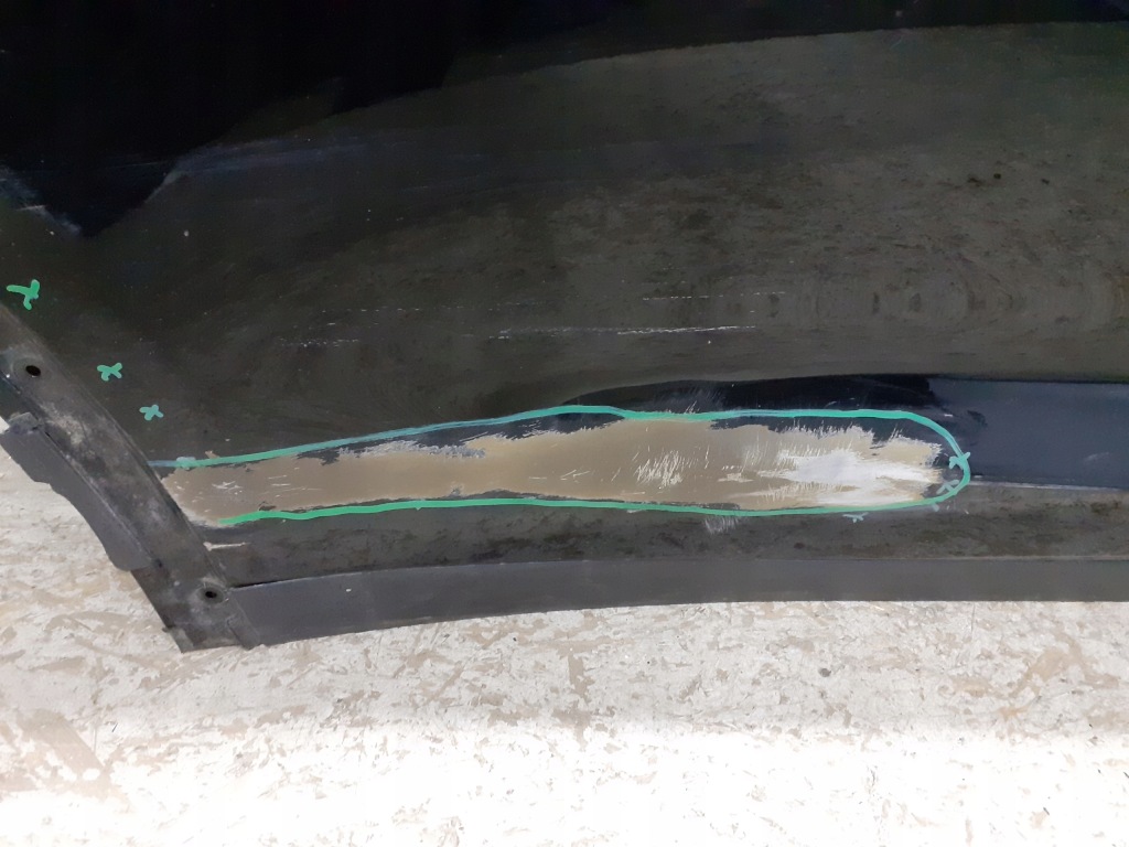 Двері задня задні праве tesla model x 2015- Оригінал