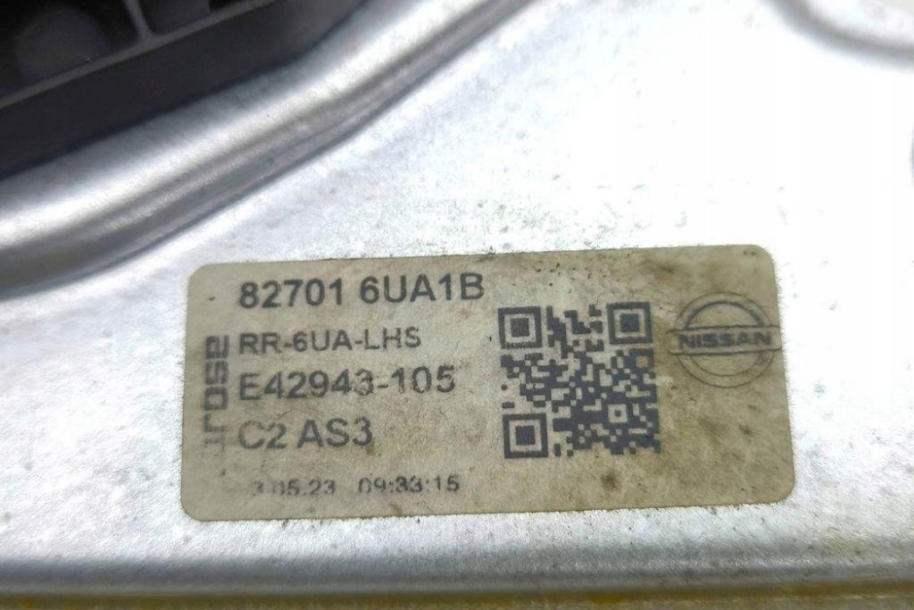 фото №7, Подъемник стекло задних левых дверь nissan qashqai ii j11, j11_ rr6ualhs