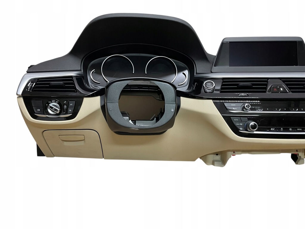 фото №10, Консоль приборная панель canberrabeige bez head up bmw 6 gt g32 оригинал демонтаж