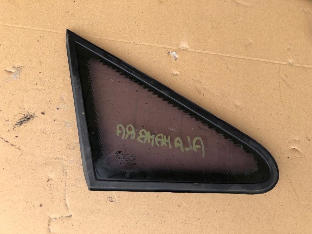 фото №1, Стекло кузовная правая передняя seat alhambra