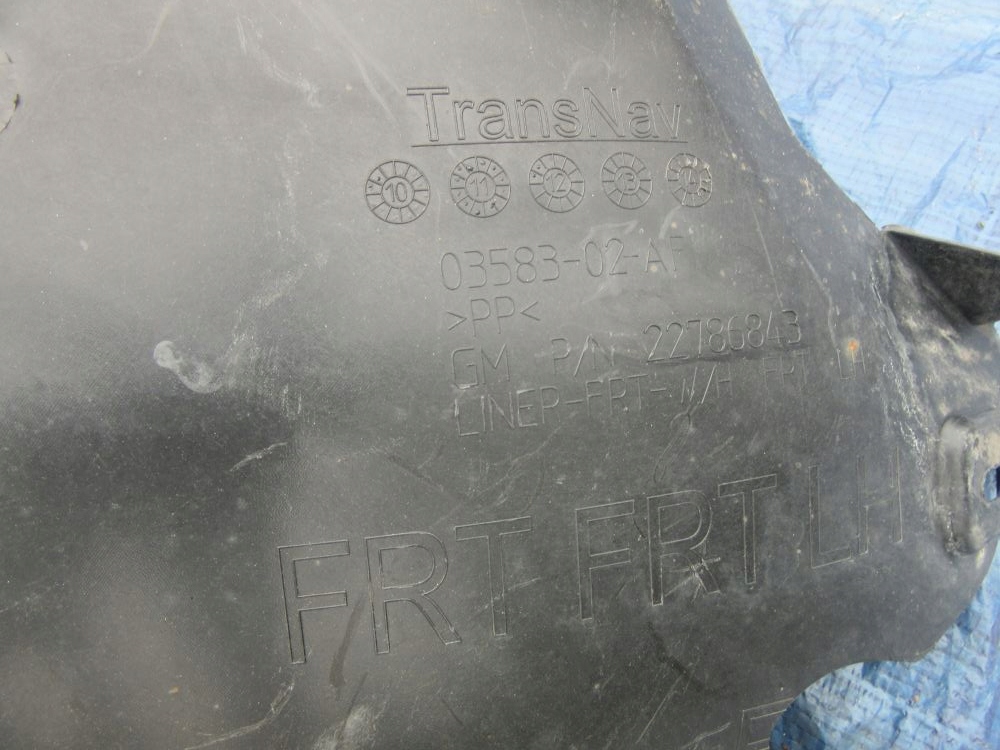 фото №6, Chevrolet volt 2013 подкрылок левый перед