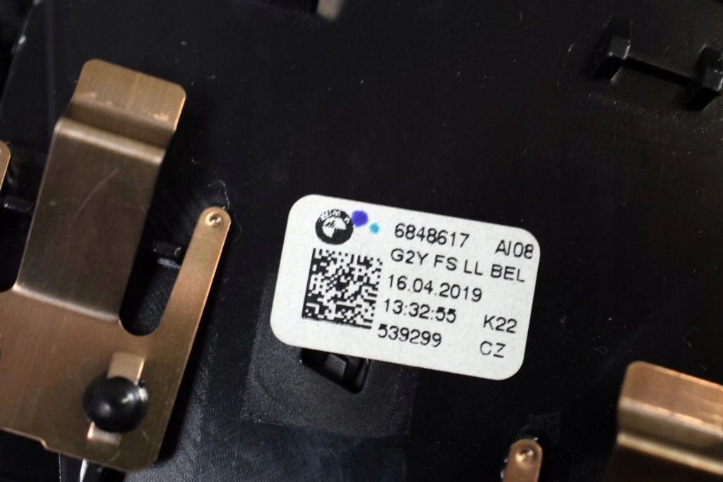 фото №5, Bmw 3 g20 g21 2019 форсунки / ґрати обдув панелі приладової панелі