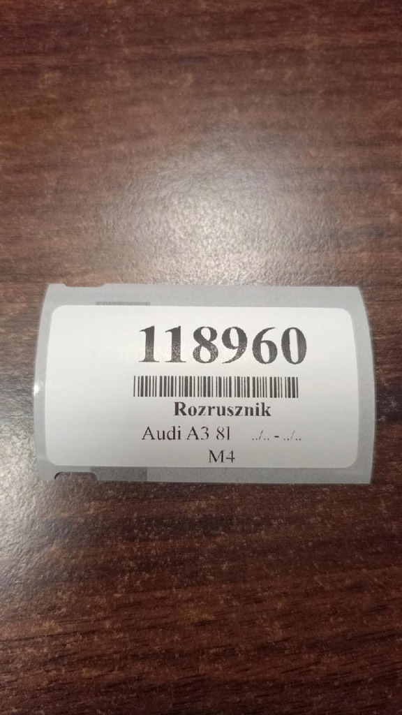 фото №8, Audi a3 8l 1.8 стартер