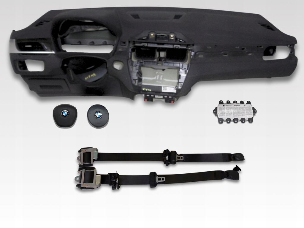 фото №1, Bmw x1 f48 панель приладів консоль подушки безпеки подушка безпеки ремені