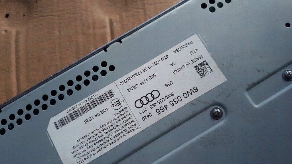 фото №8, S4 b9 a4 8w усилитель bang olufsen 8w0035465 a5