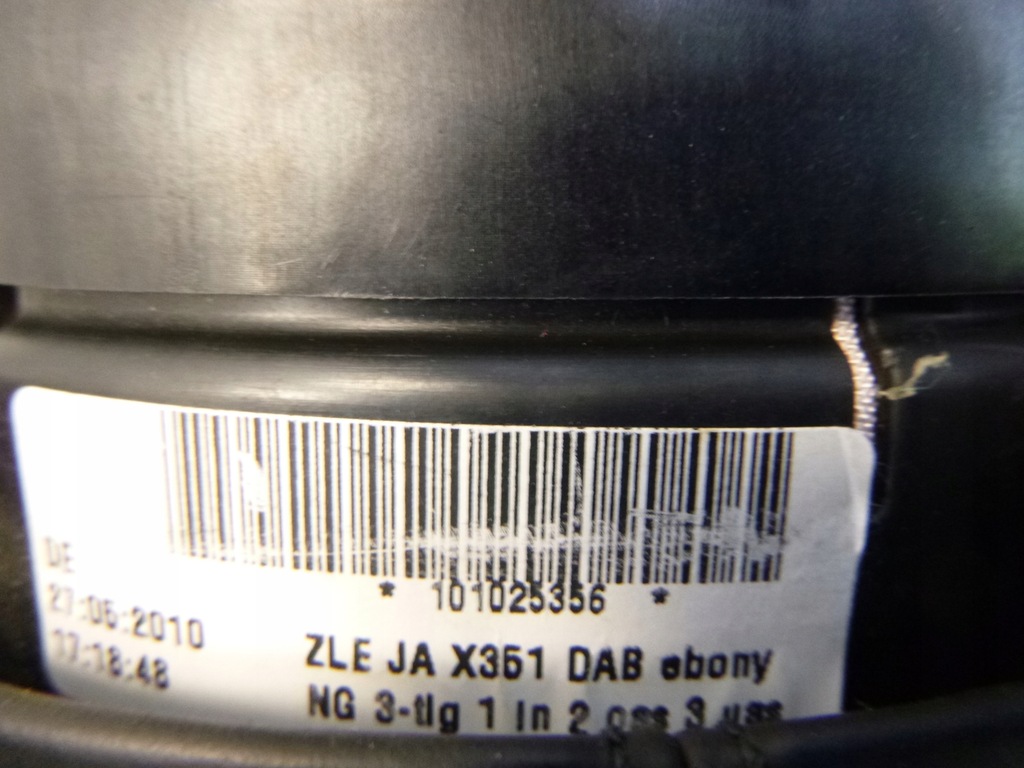 фото №10, Jaguar xj x351 подушка водія пасажира натягувач