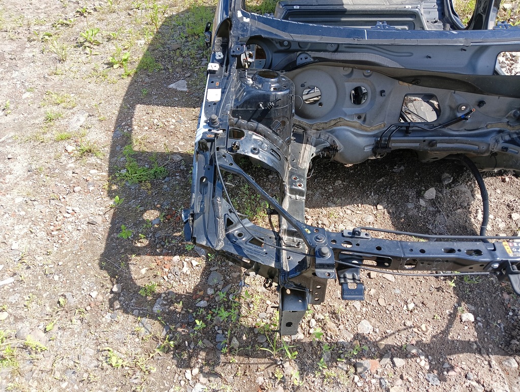 фото №5, Лонжерон подкрылок правая блок двигателя a opel astra k цвет z22y