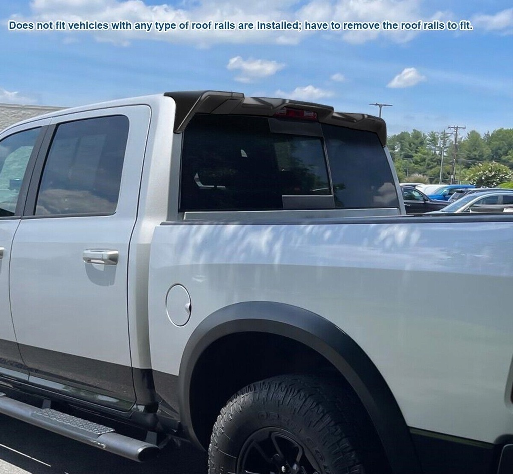 фото №8, Задній спойлер дах кабіни dodge ram 1500 13-18