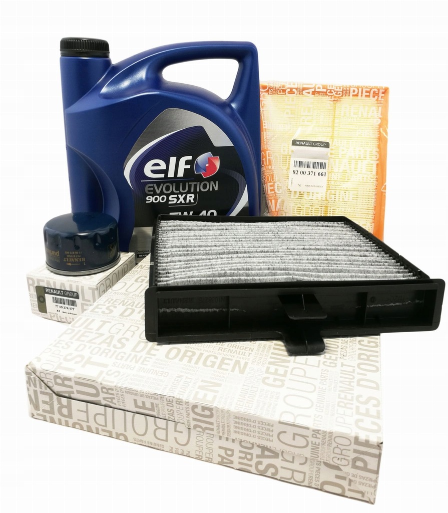 фото №1, Набор фильтров renault scenic ii 1.6 16v оригинал