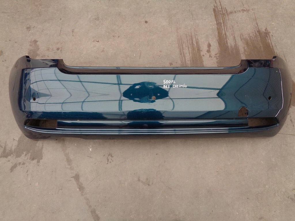 фото №1, Бампер fiat 500 lift fl 2015- задній задня pod pdc