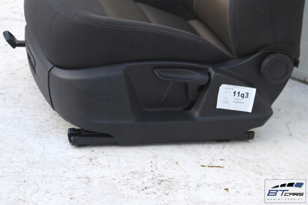 фото №10, Audi q3 сиденья комплект сидений сидений сиденья сиденье обивка 8u велюр pr