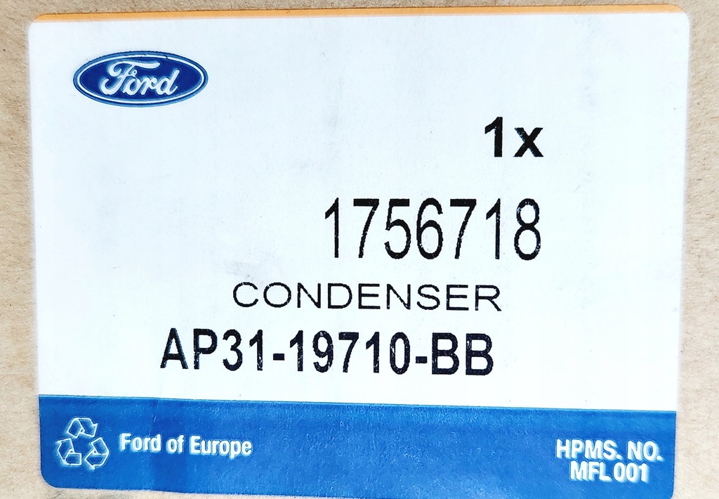 фото №6, Радіатор кондиціонера ford fiesta nowa оригінальна