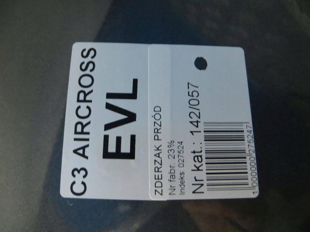 фото №11, Citroen c3 aircross бампер перед evl 19-