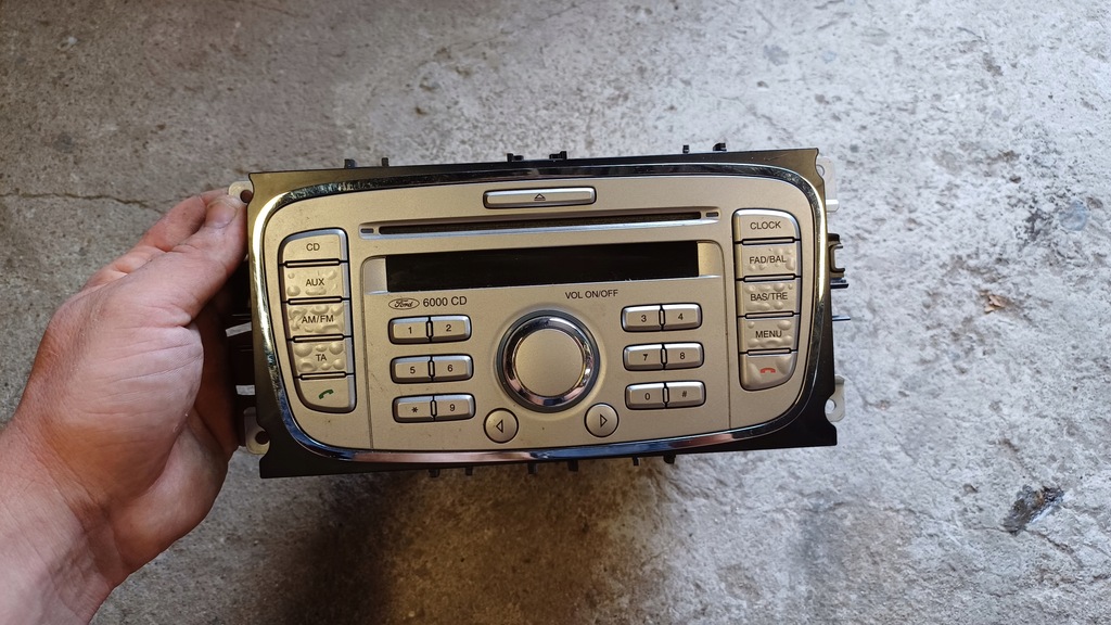 фото №1, Ford focus mk2 радіо з код 8m5t-18c815-ab