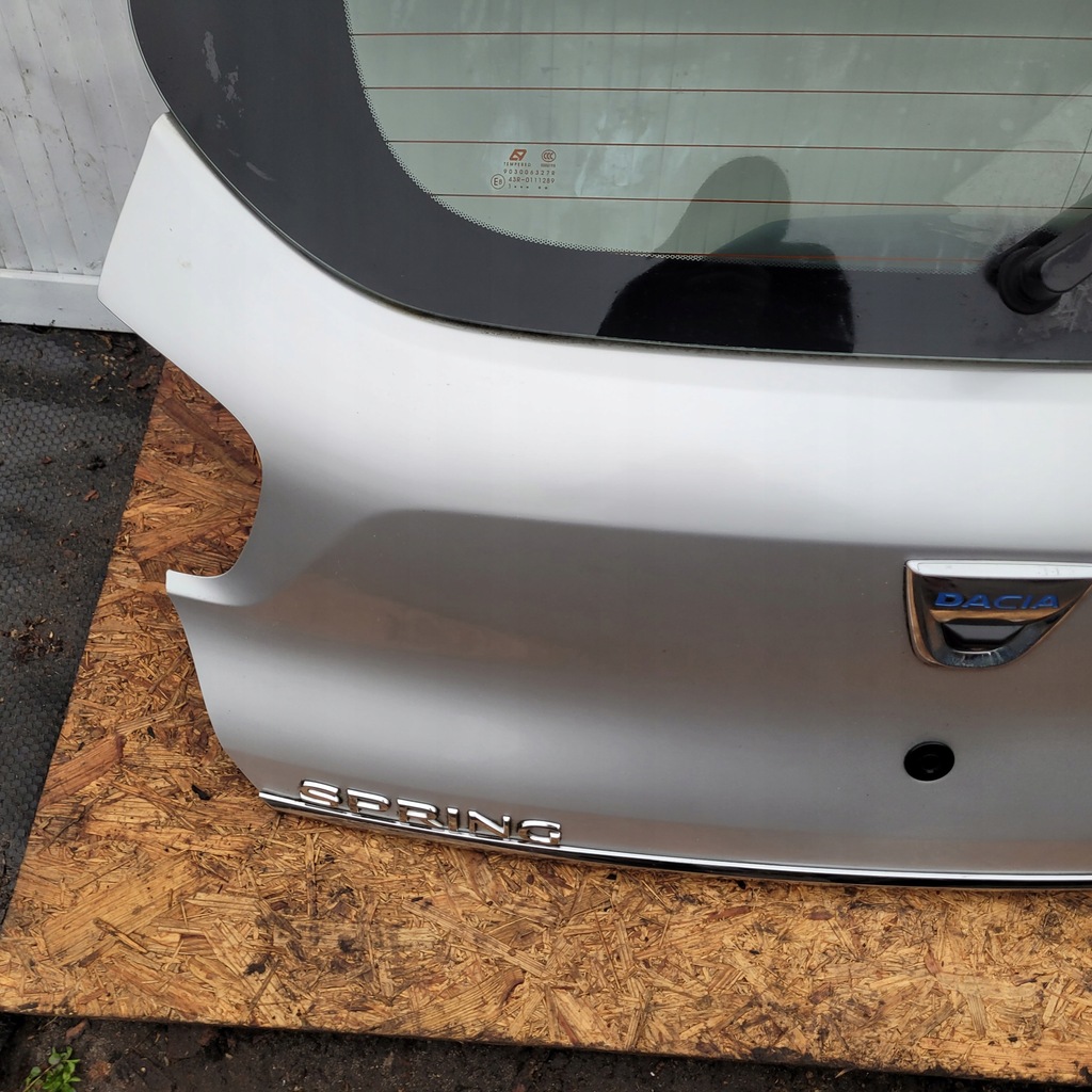 фото №6, Крышка багажника багажника задняя задняя dacia spring хром камера