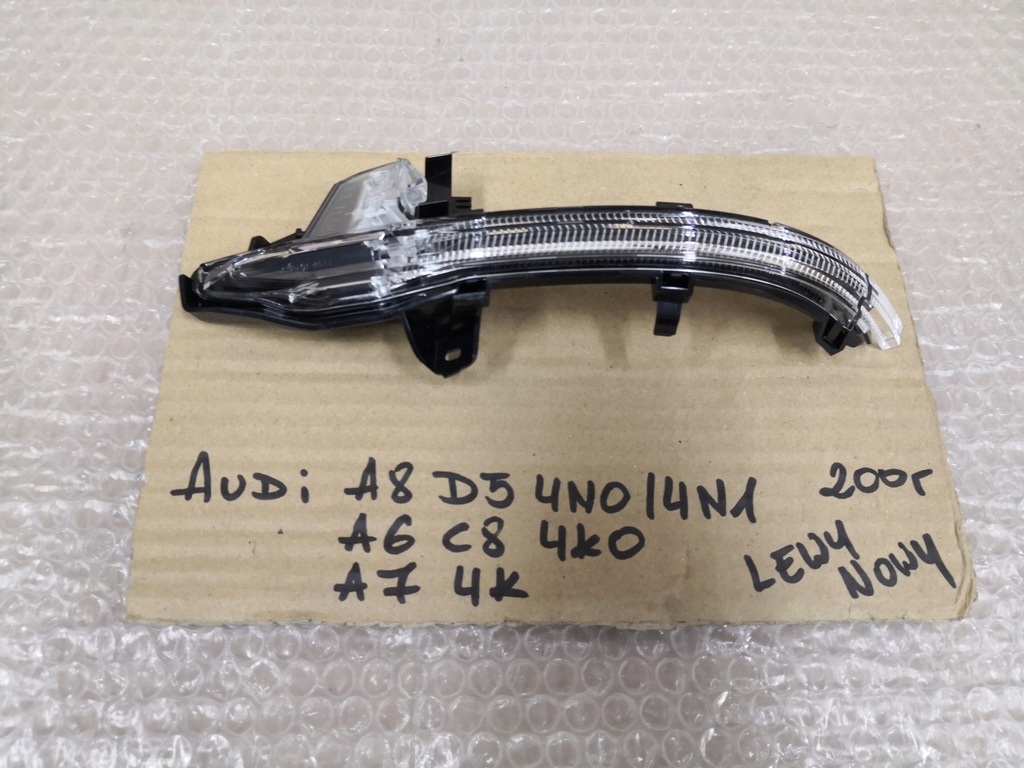 фото №10, A8 d5 4n0 4n1 a6 a7 4k поворотник дзеркало лівий