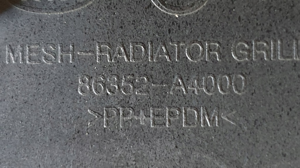 фото №9, Решітка радіатора решітка радіатора kia carens iv 86352-a4000 13-16