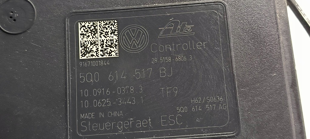 фото №7, Насос abs тормозная 5q0614517bj vw golf vii