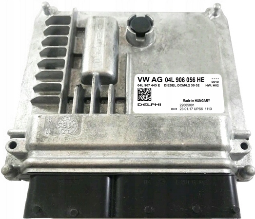 фото №1, Бортовий комп'ютер ecu vw 04l906056he dcm6.2