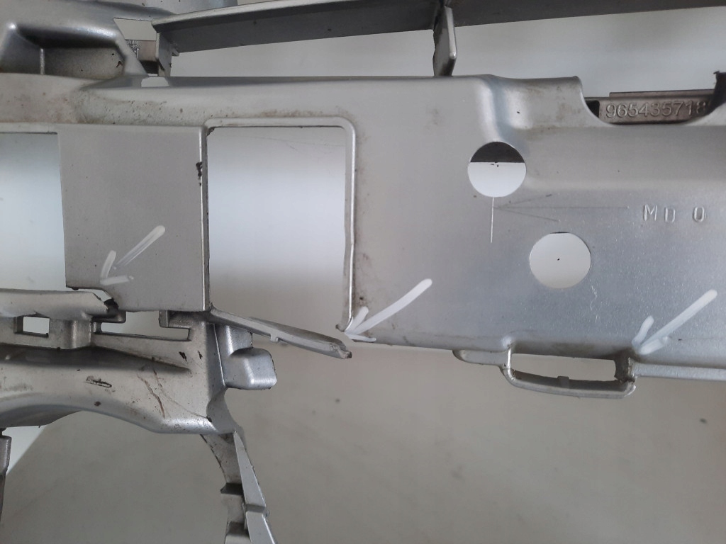 фото №12, Peugeot 207 06-12 бампер перед передний 9654356880