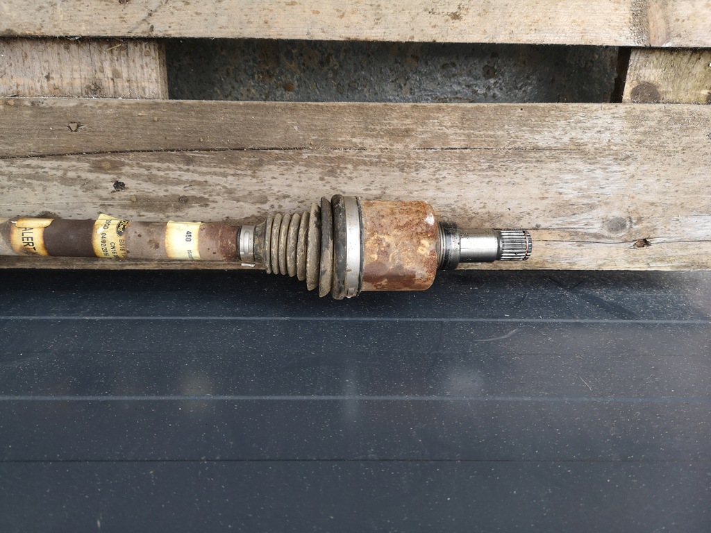 фото №2, Ford ecosport привідний вал ліва короткий 1.0 ecoboost