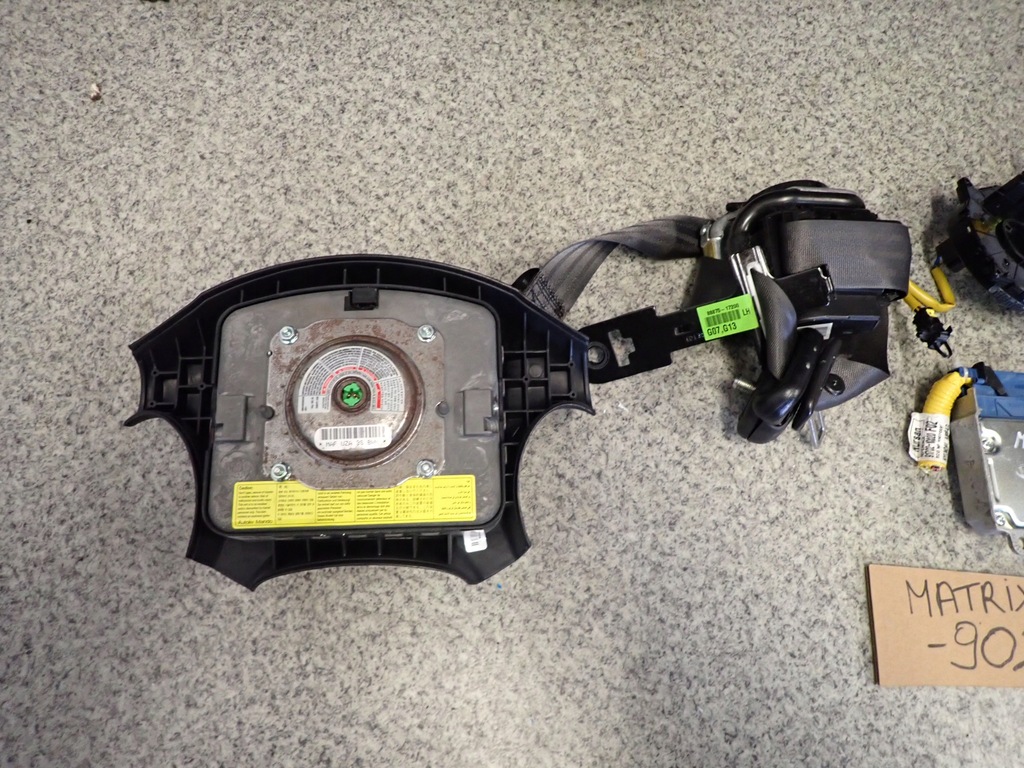 фото №13, Hyundai matrix 08-10 подушки безопасности воздушные набор eu