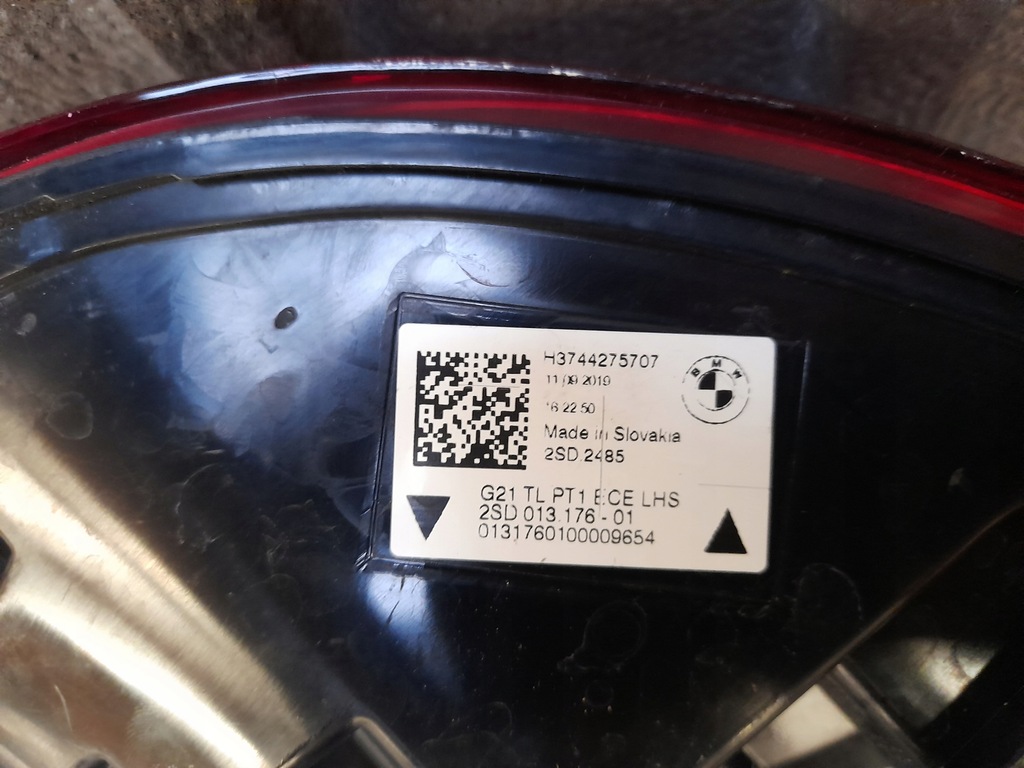 фото №6, Bmw 3 g21 kombi лампа задняя левая