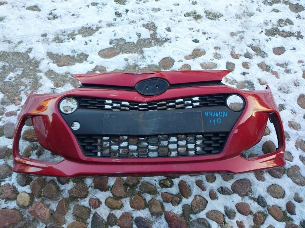 фото №1, Hyundai i10 бампер перед передній
