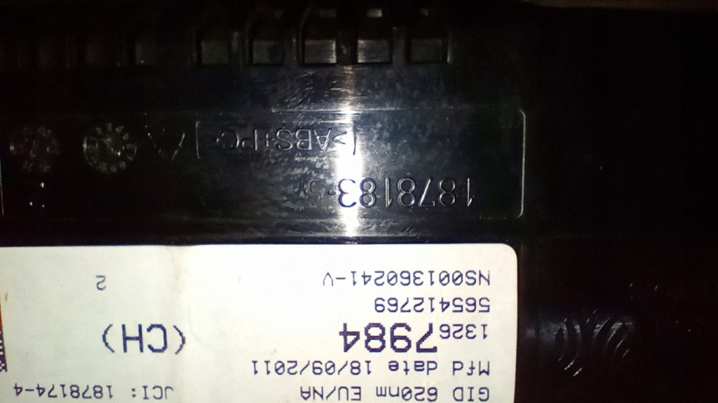 фото №4, Панель дисплей радіо opel astra j iv 13267984