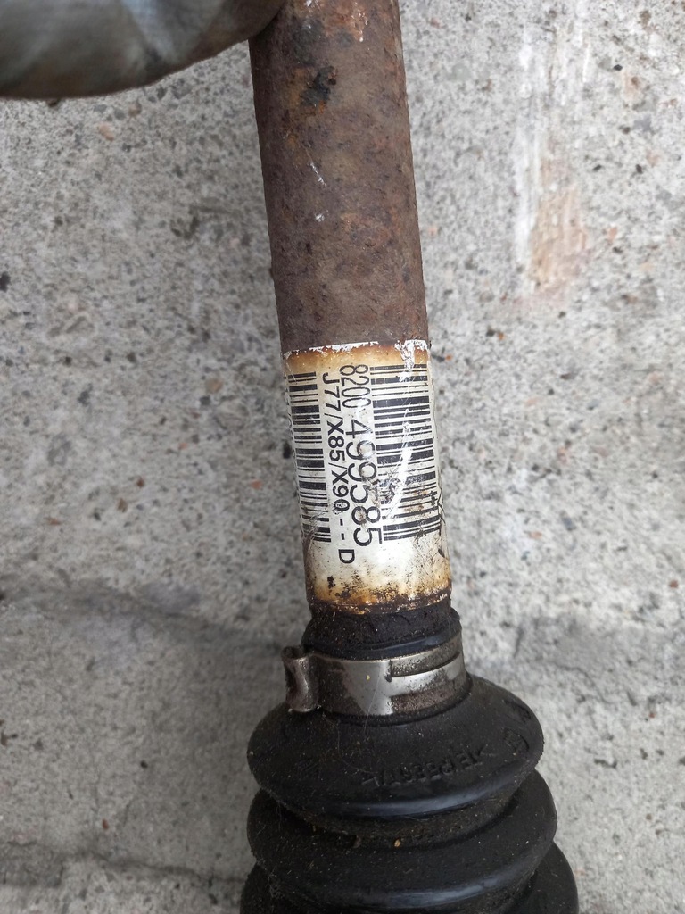 фото №5, Привідний вал короткий ліва renault clio iii 1.5 dci 05-12