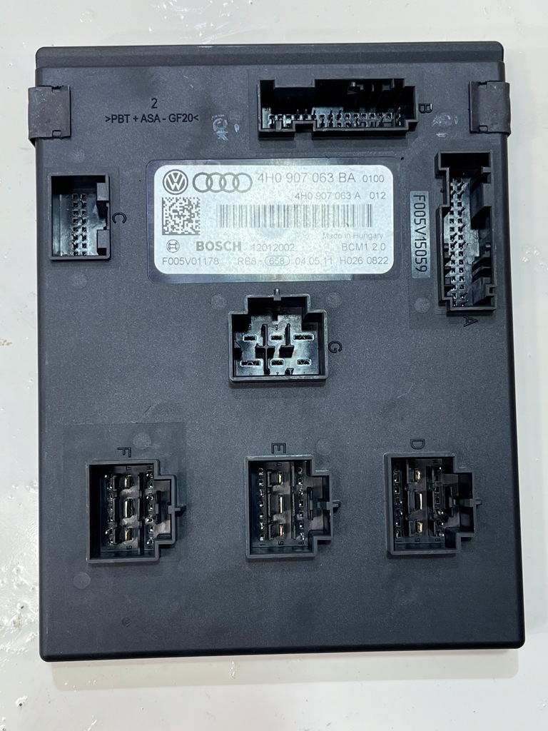 фото №1, Модуль комфорта audi a6 c7 4h0907063ba легальный !