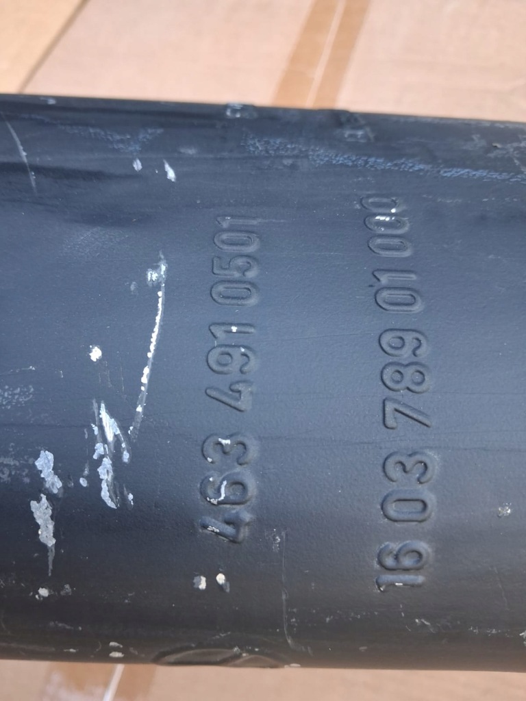 Гаситель 4634902501 mercedes g-klasa 4634903001 4634904101 Оригинал