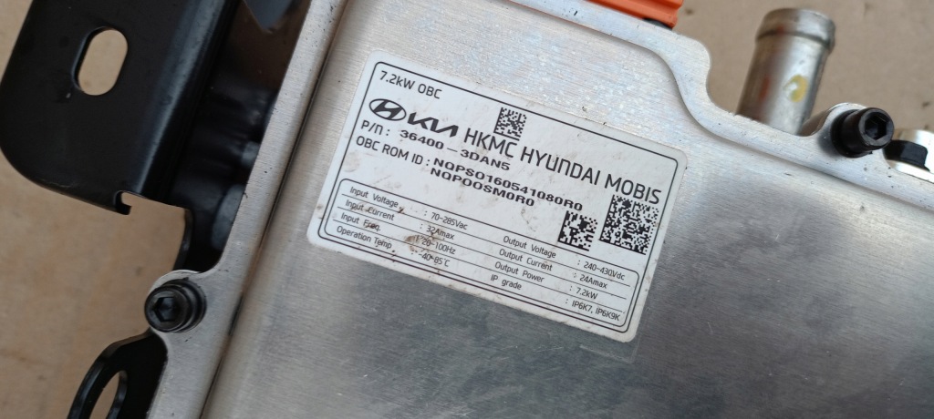 фото №5, Інвертор конвертер модуль зарядний пристрій kia sportage v 5 36400-3dan5 7,2kw oryg