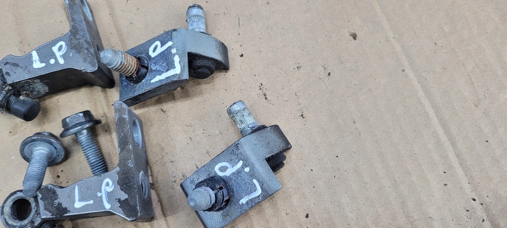 фото №4, A6 c7 4g петля петлі двері ліва лівий перед передні ly1p 2x