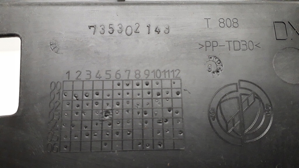 фото №8, Fiat doblo 1 i кронштейн лампы правый задняя 735302143