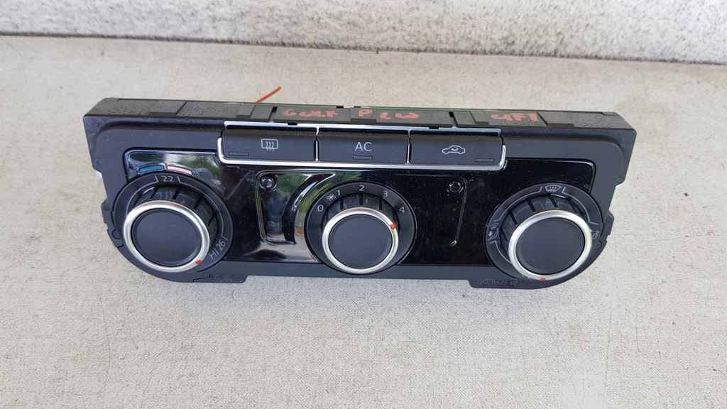 фото №1, Панель управление обдув vw golf plus lift