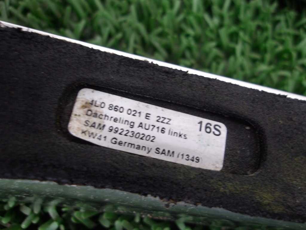 фото №9, Audi q7 4l рейлинги кровельные комплект хром оригинал