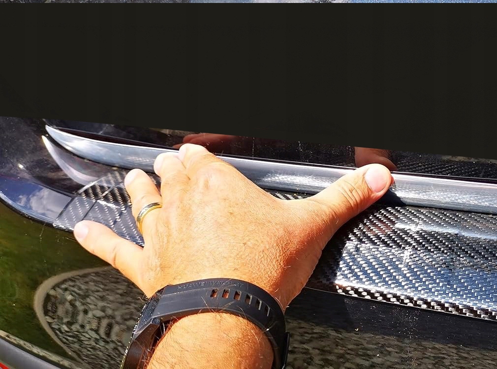 фото №9, Volvo s40 ii молдинг хром хромированная крышка багажника тюнинг