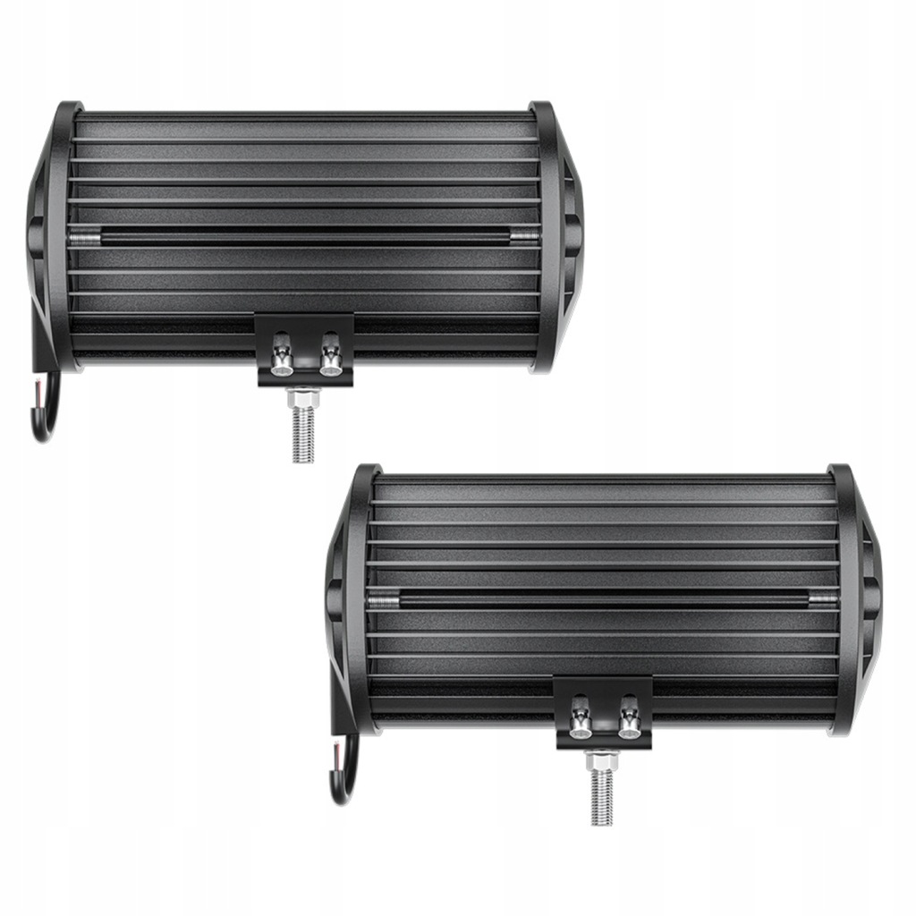 2szt 7 cali противотуманная фара лампа рабочая освещение led 120w 12v24v Недорого